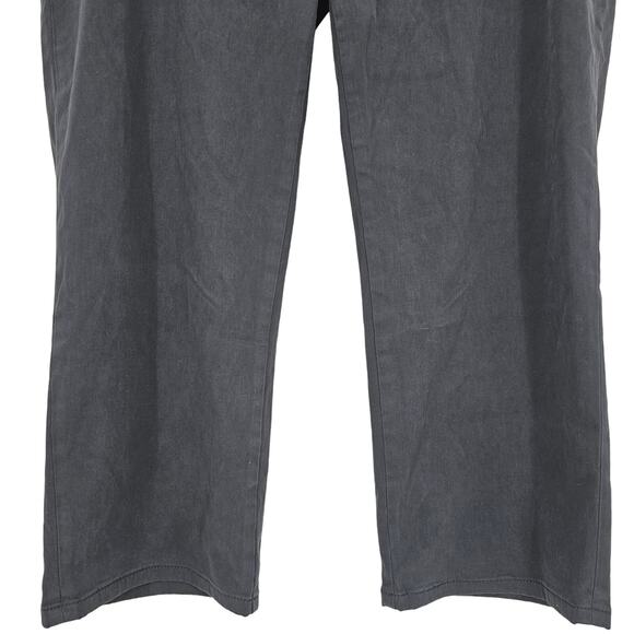 Lila Ryan Womans size 12 Jase Slim Straight Pedal Pusher Cropped Navy Pants NWOT - Picture 3 of 9